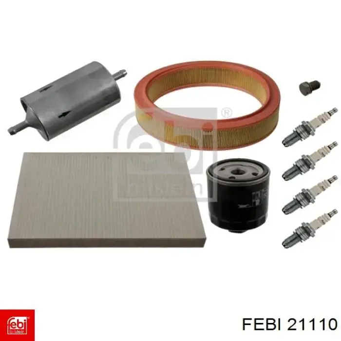 Элемент воздушного фильтра Febi 21110 цена, от 8.25 USD