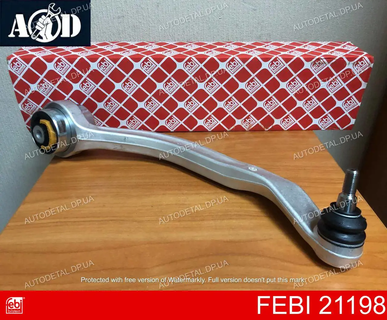 Правый рычаг передней нижней подвески Febi 21198 цена, от 51.57 USD