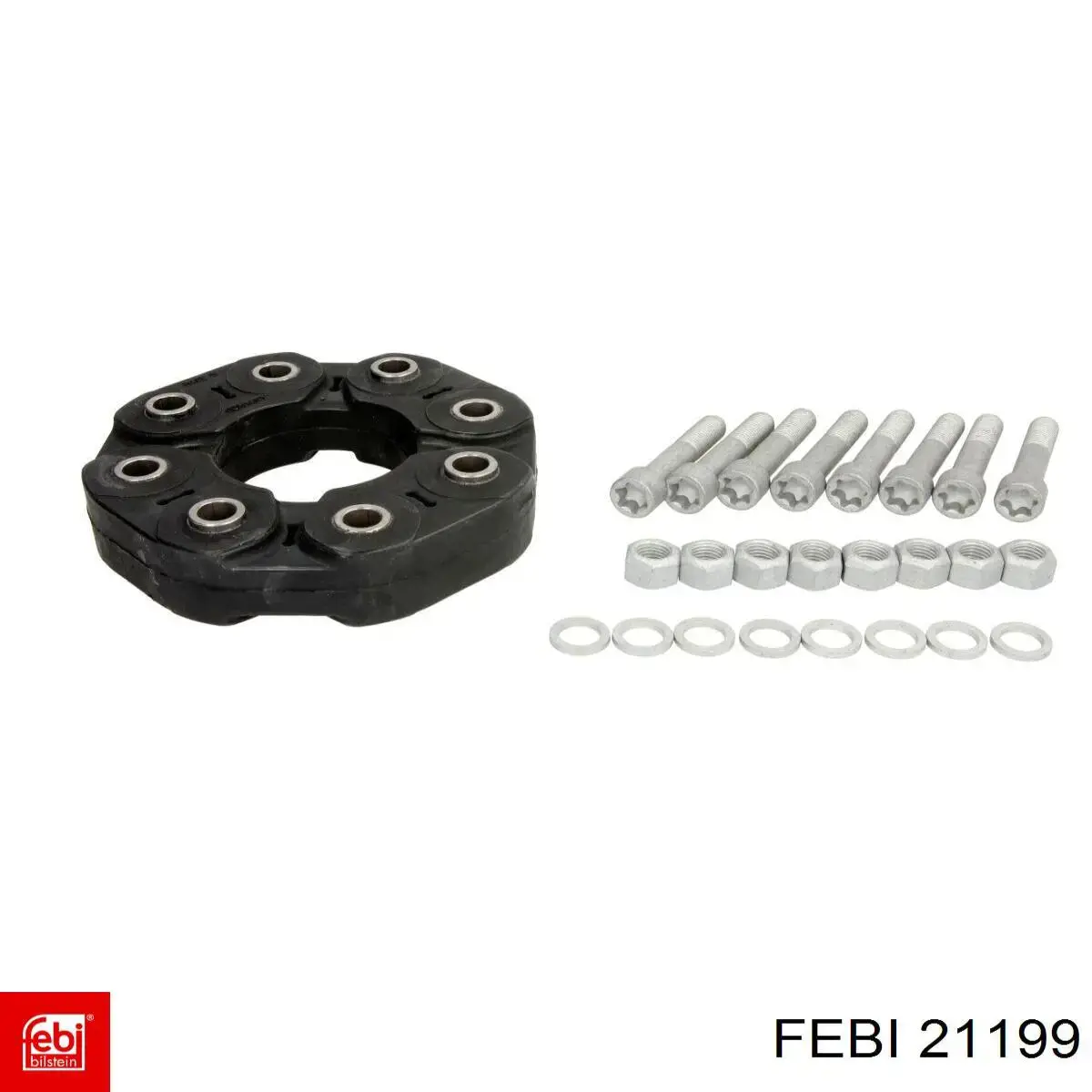 Муфта кардана эластичная передняя/задняя Febi 21199 цена, от 120.09 USD