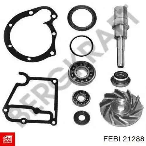 Купить 3642000804 Mercedes Ремкомплект водяной помпы