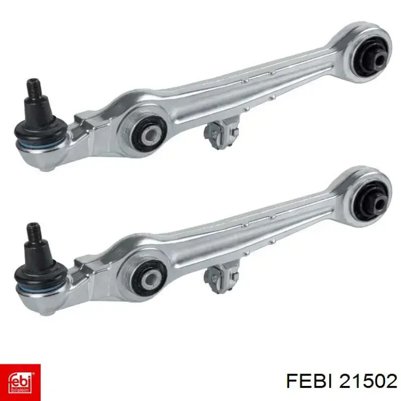 Комплект рычагов передней подвески Febi 21502 цена, от 330.82 USD