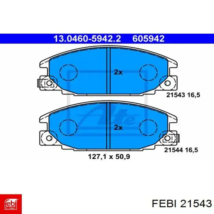 Резинка заднего стабилизатора Febi 21543 цена, от 6.00 USD