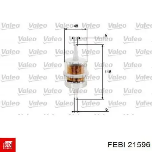 Топливный фильтр 21596 Febi