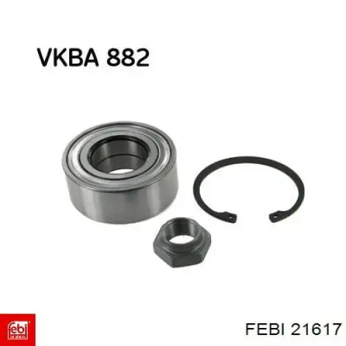 Купить 21617 Febi Сальник задней ступицы