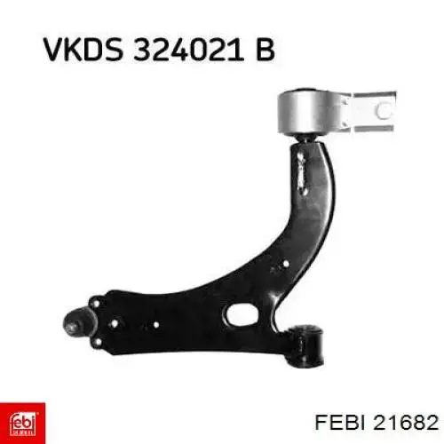 Правый рычаг передней нижней подвески Febi 21682 цена, от 59.95 USD