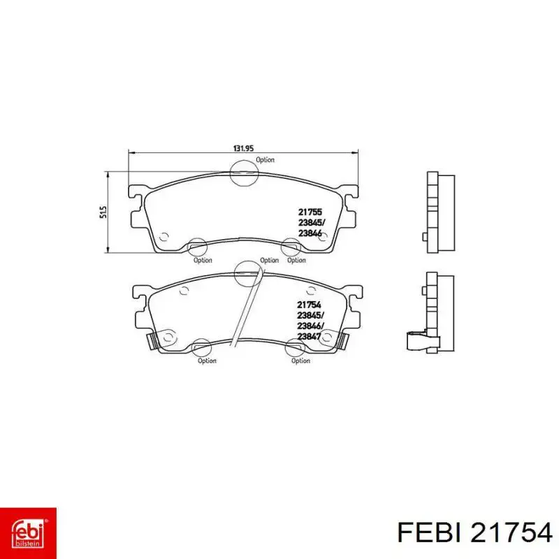 Тормозная жидкость 21754 Febi