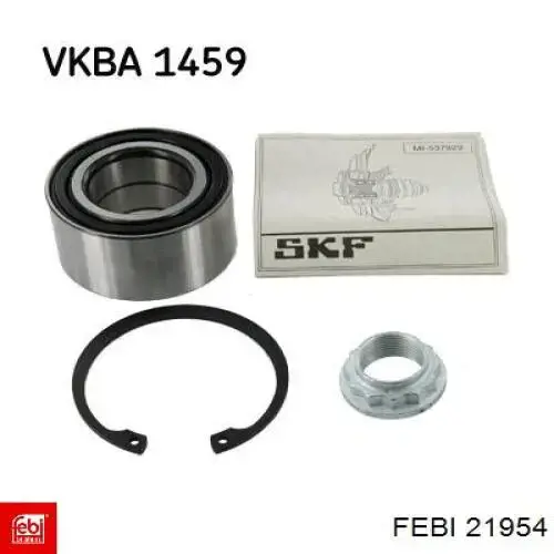 Подшипники задней ступицы Febi 21954 цена, от 15.03 USD