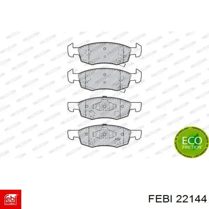 Помпа охлаждения Febi 22144 цена, от 33.09 USD