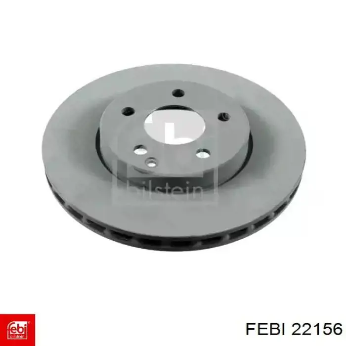 22156 Febi диск тормозной передний