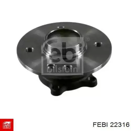 Ступицы задних колес Febi 22316 цена, от 74.12 USD