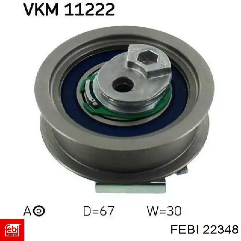 Ролик ГРМ 22348 Febi