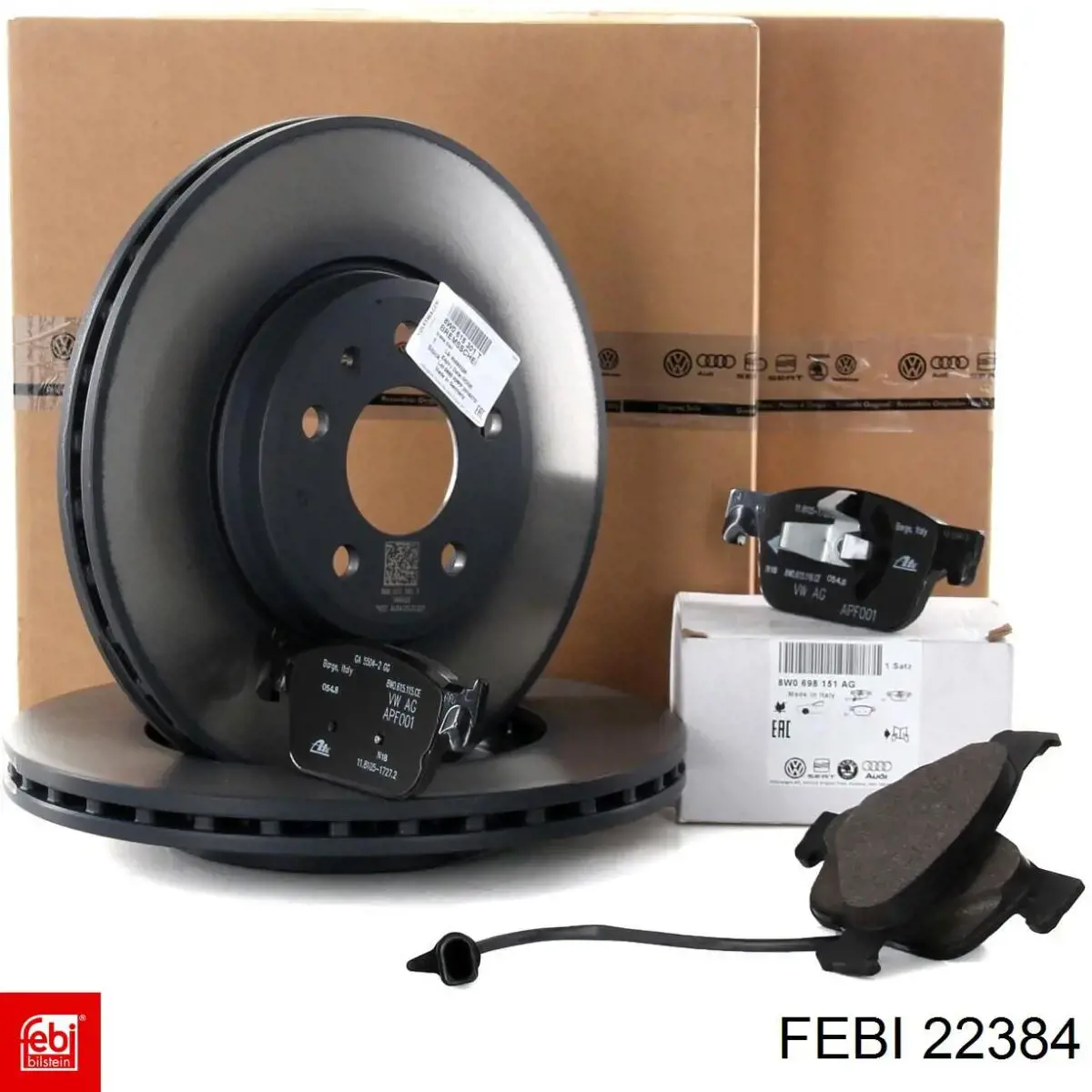 Правый рычаг передней нижней подвески Febi 22384 цена, от 64.47 USD