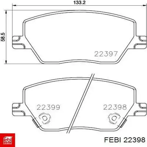 Купить 22398 Febi Клапан АКПП