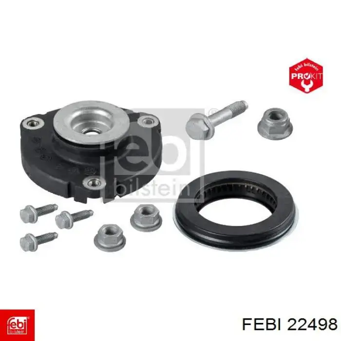 Подшипник опорный амортизатора, переднего Febi 22498 цена, от 7.28 USD