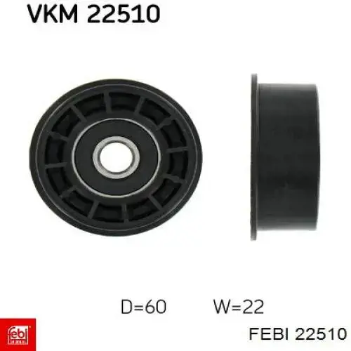 Датчик АБС (ABS) задний Febi 22510 цена, от 11.26 USD