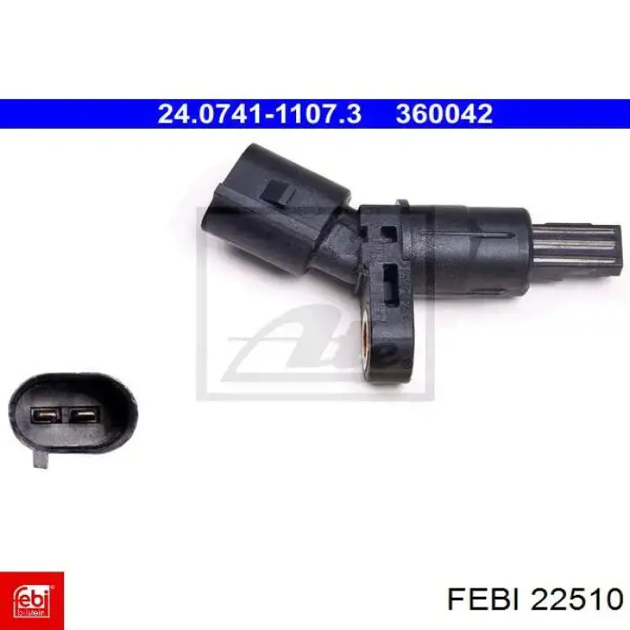 Купить 22510 Febi Датчик АБС задний