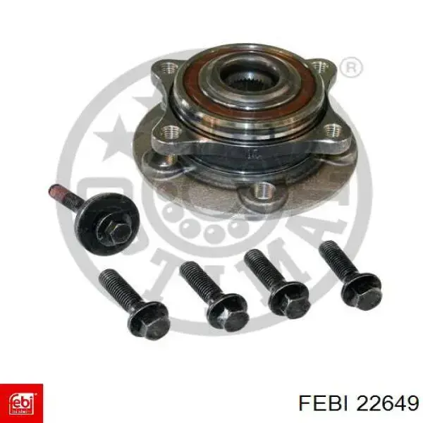 Ступицы передних колес Febi 22649 цена, от 80.97 USD