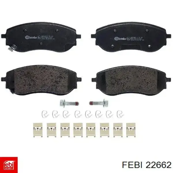 Сайлентблок задней балки 22662 Febi