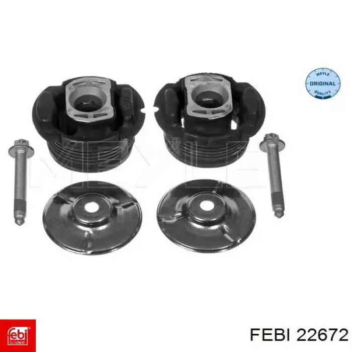 Сайлентблок заднего подрамника Febi 22672 цена, от 76.39 USD