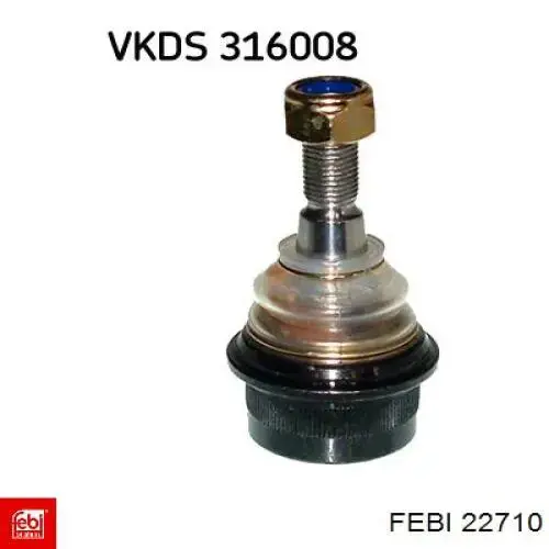 Купить 22710 Febi Верхняя шаровая опора