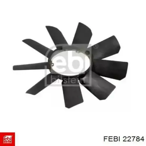 Вентилятор (крыльчатка) радиатора охлаждения Febi 22784