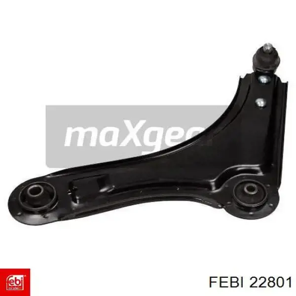 Левый рычаг передней нижней подвески Febi 22801 цена, от 42.82 USD