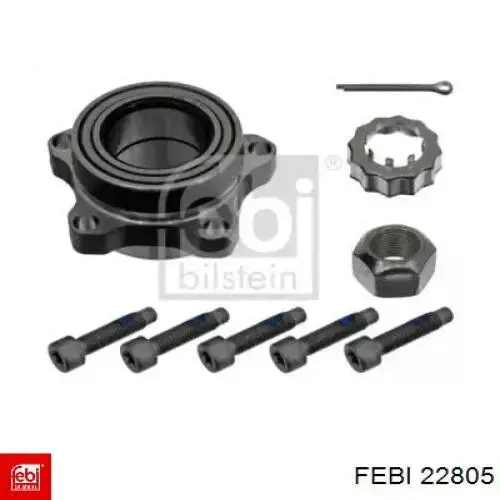 Комплект подшипника ступицы колеса Febi 22805 цена, от 29.44 USD