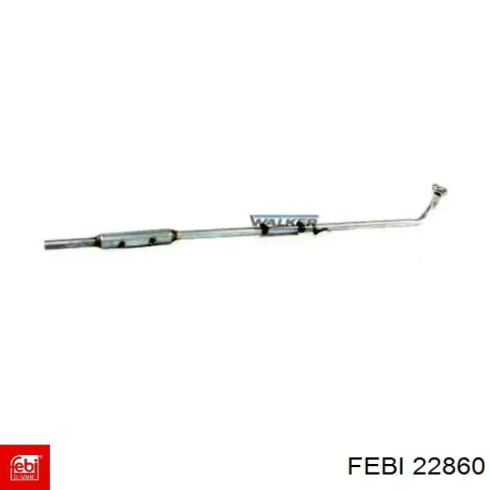 Купить 22860 Febi Диск тормозной задний