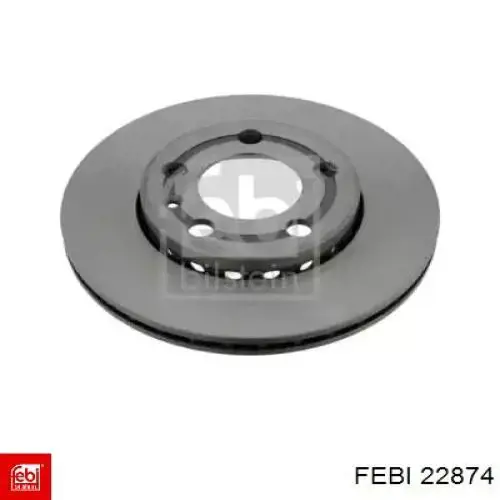 22874 Febi диск тормозной передний