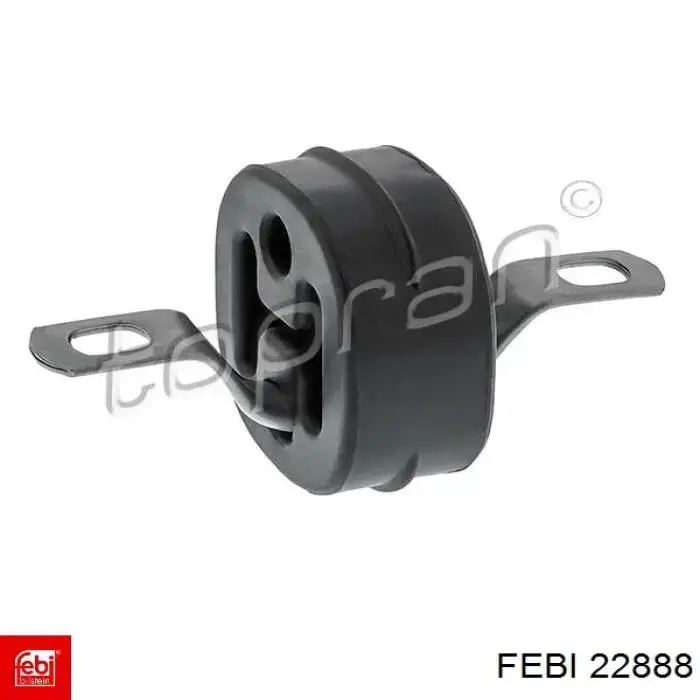Подушка крепления глушителя Febi 22888 цена, от 2.82 USD