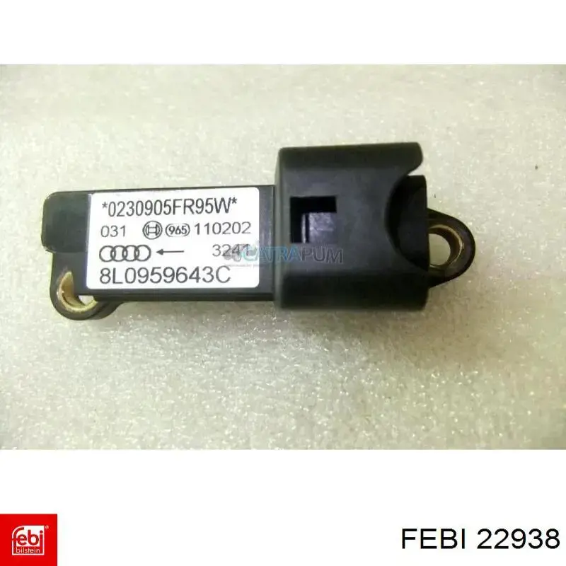 22938 Febi Задняя подушка двигателя
