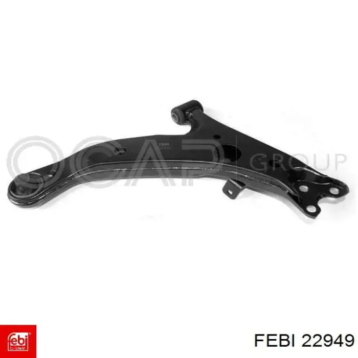 Левый рычаг передней нижней подвески Febi 22949 цена, от 37.50 USD