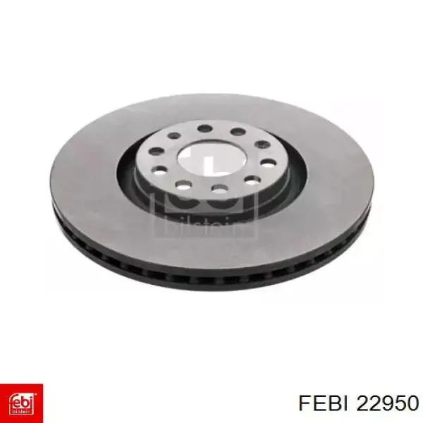 22950 Febi диск тормозной передний