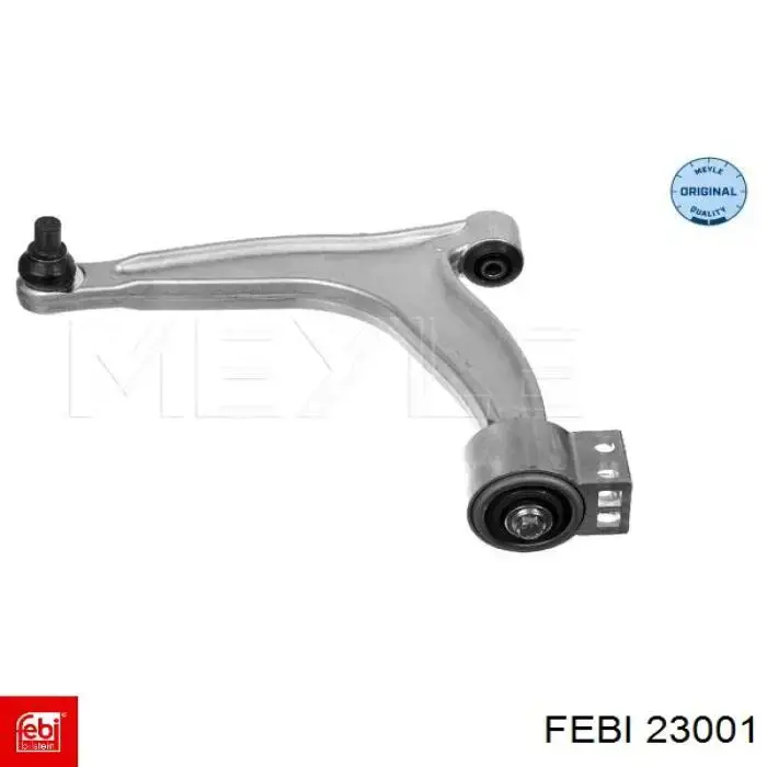 Левый рычаг передней нижней подвески Febi 23001 цена, от 80.86 USD