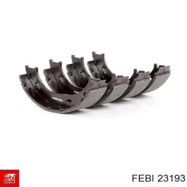 23193 Febi Тормозные колодки ручника