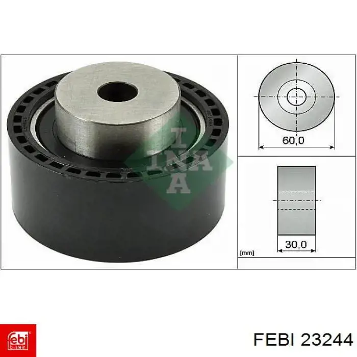 23244 Febi Левая нижняя шаровая опора