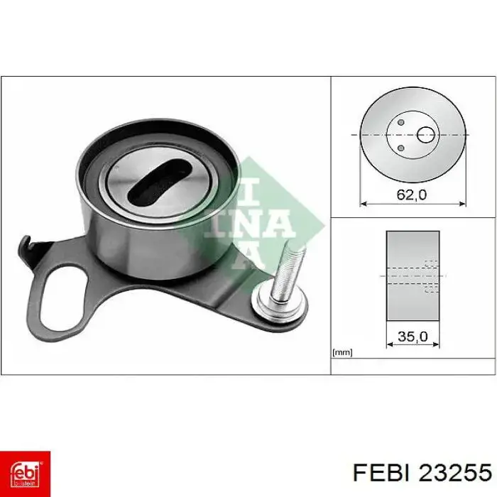 Купить 23255 Febi Ведуший ролик ГРМ