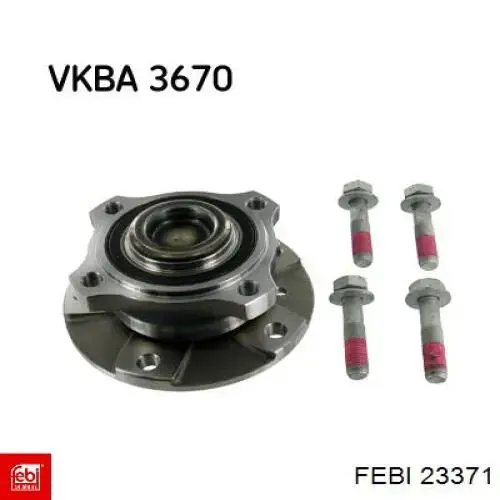 Ступицы передних колес Febi 23371 цена, от 96.44 USD