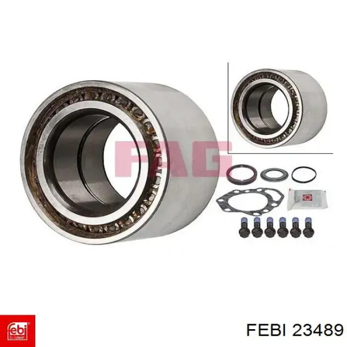 Подшипники задней ступицы Febi 23489 цена, от 42.67 USD