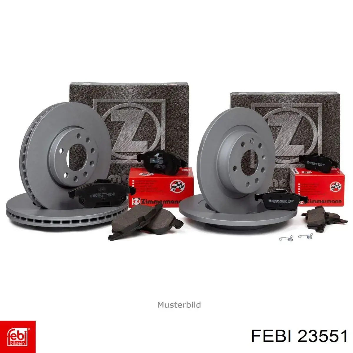 Задний тормозной диск Febi 23551 цена, от 36.33 USD