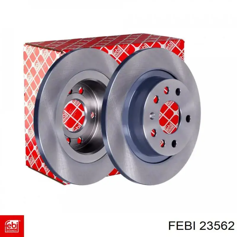 Купить 23562 Febi Диск тормозной задний