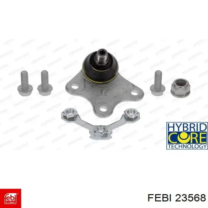 Сайлентблок цапфы задней 23568 Febi