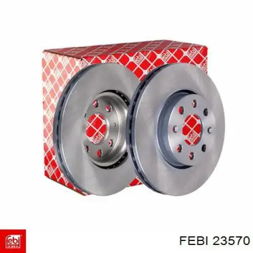 Купить 23570 Febi Диск тормозной задний