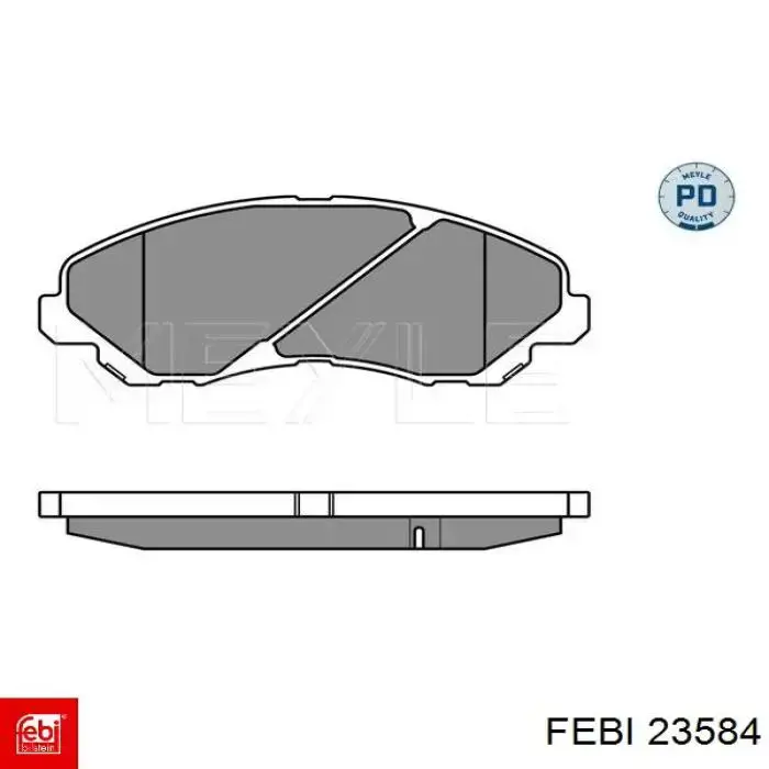 Передняя опора двигателя 23584 Febi
