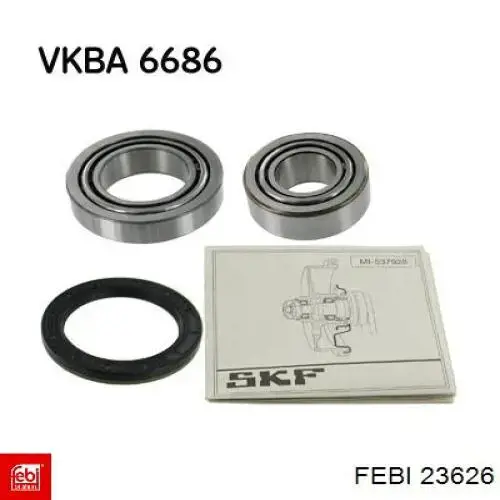 Купить 23626 Febi Подшипник передней ступицы