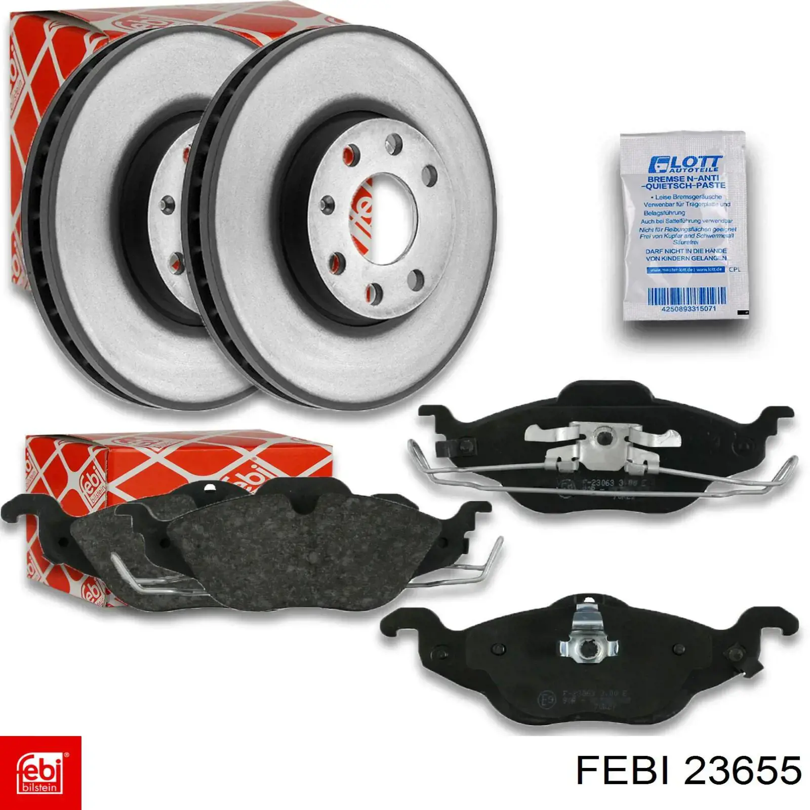 Комплект ГРМ 23655 Febi