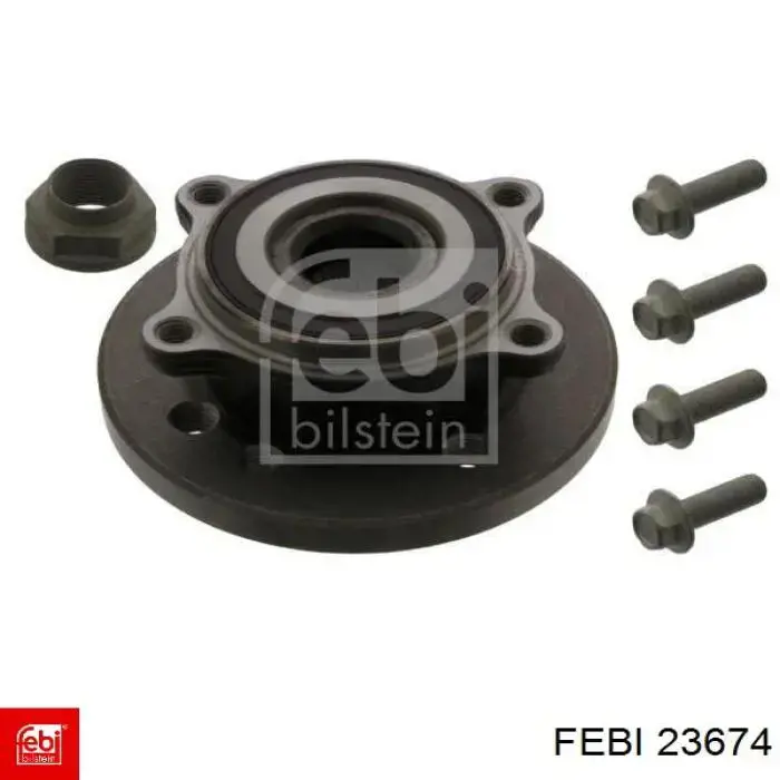 Гидроопора двигателя передняя Febi 23674 цена, от 37.71 USD