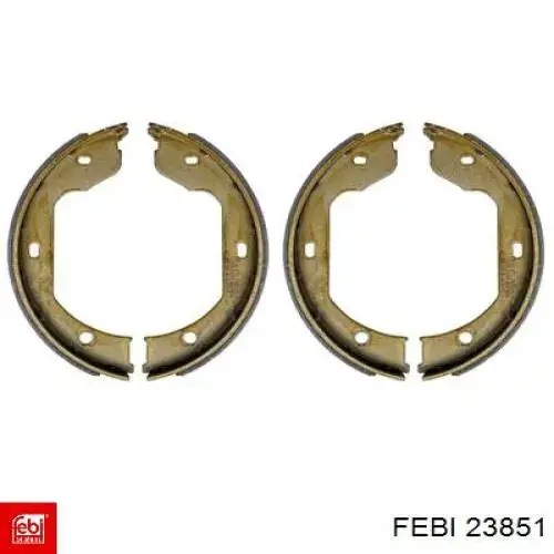 Тормозные колодки стояночного тормоза Febi 23851 цена, от 26.29 USD