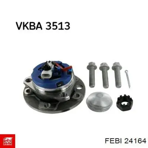 Ступицы передних колес Febi 24164 цена, от 69.04 USD