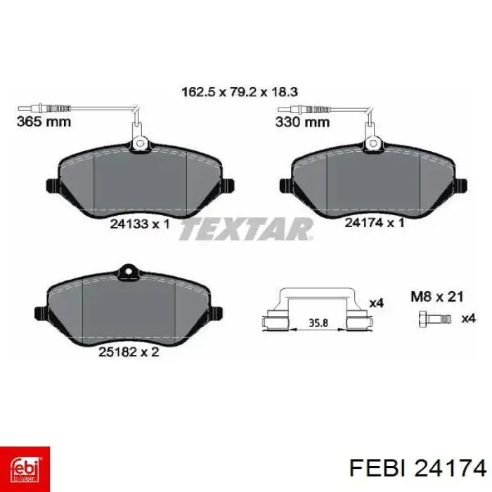 Рулевой наконечник Febi 24174 цена, от 26.09 USD